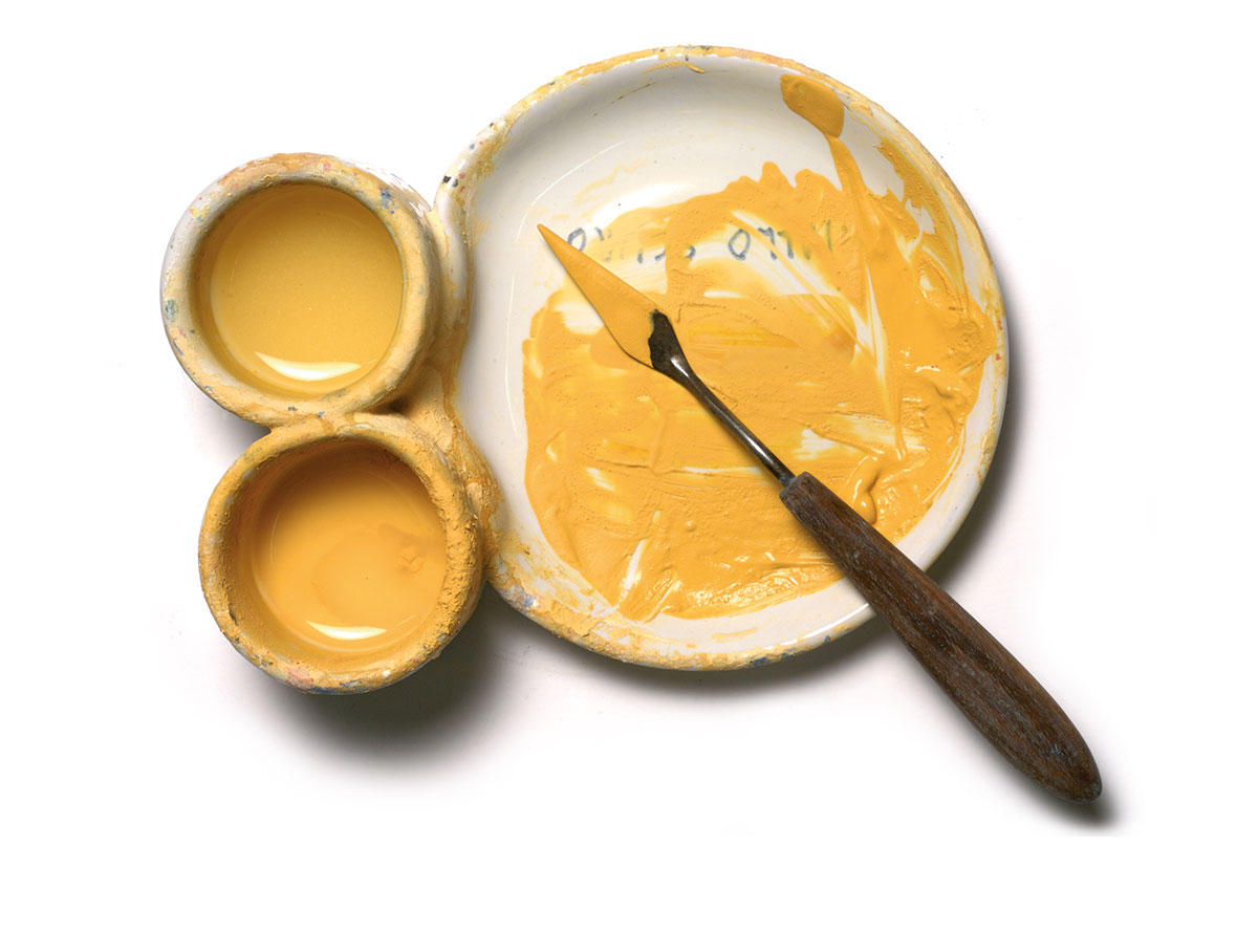 Colore giallo per decorazione ceramica