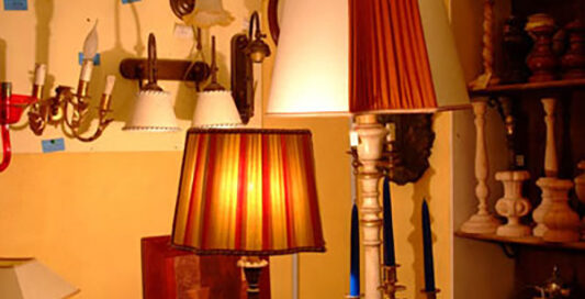 Negozio di lampade